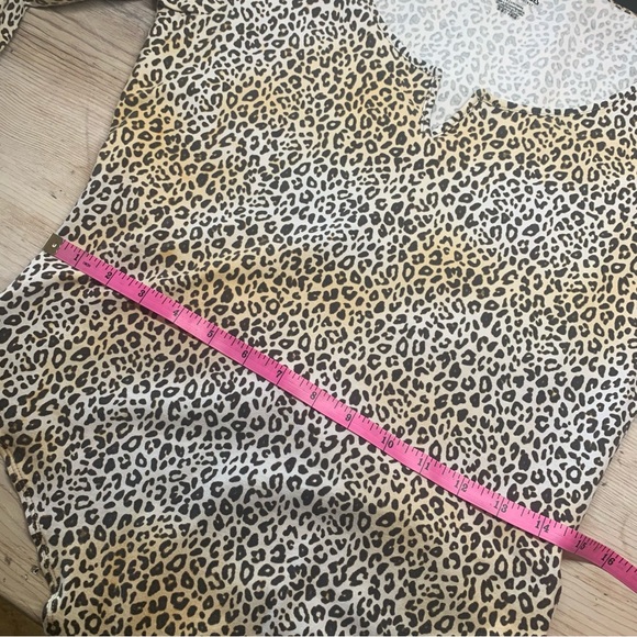 Pink Victoria’s Secret Animal Print Long Sleeve Thong Bodysuit - Picture 10 of 11